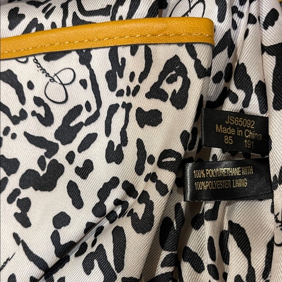 Jessica Simpson Mustard Crossbody Bag with Butterfly Charm - Picture 9 of 10